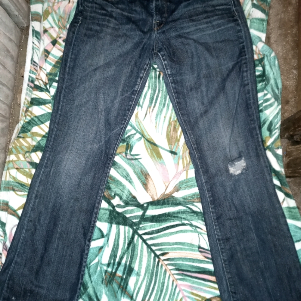 Lucky Brand size 29 jeans zoe boot